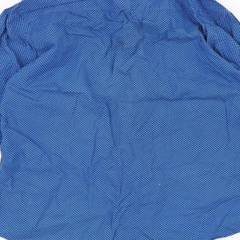 best legend Mens Blue    Dress Shirt Size 16