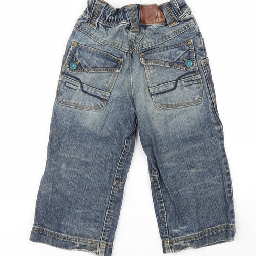 Fat Face Boys Blue  Denim Straight Jeans Size 3-4 Years