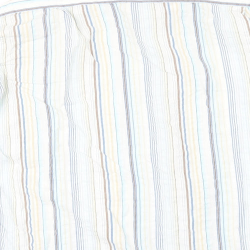 Bar Harbour Mens Multicoloured Striped   Button-Up Size L