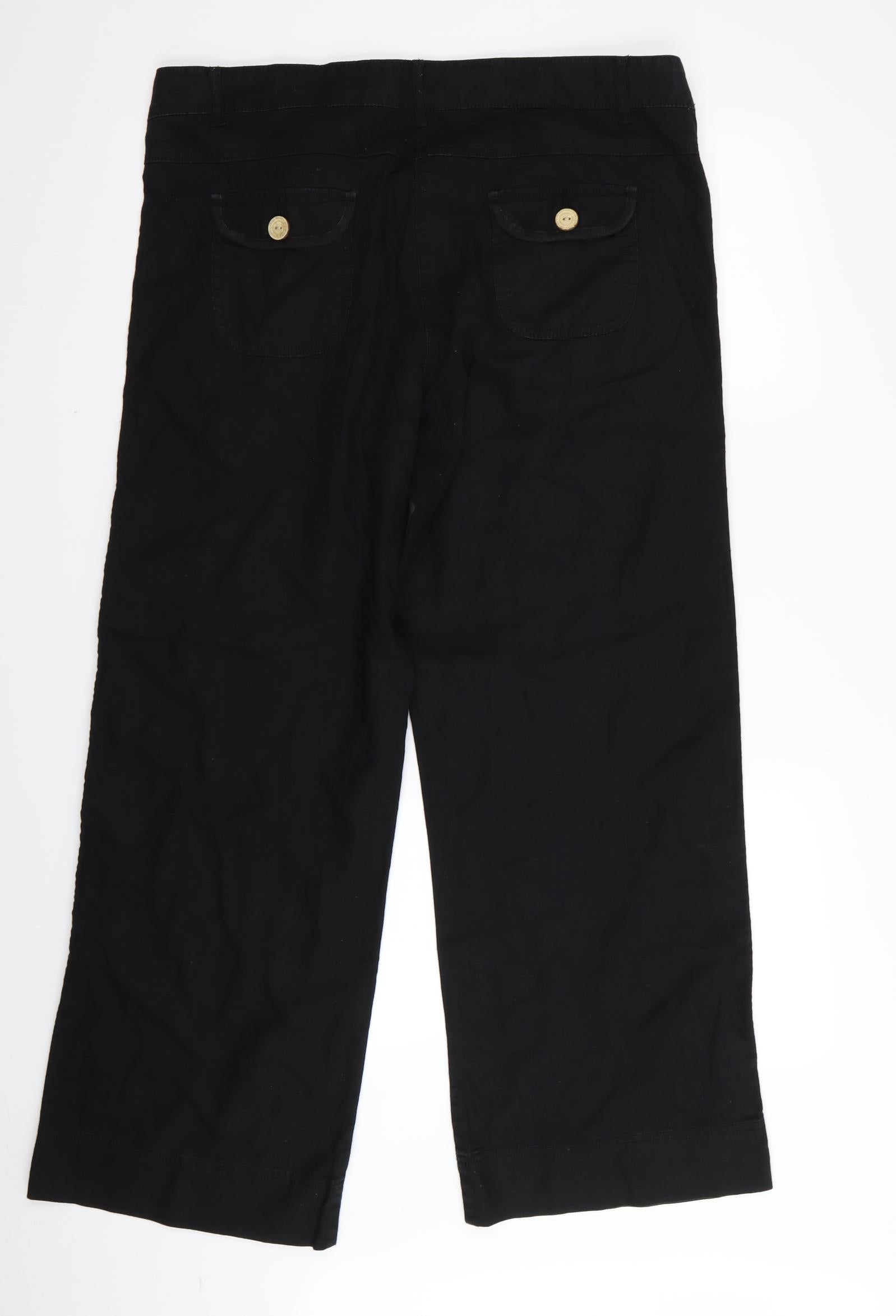 Black Pinstripe Trousers | Women | George at ASDA