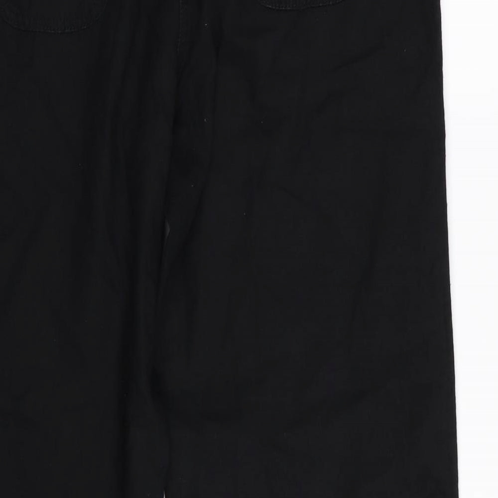 Black Velour Wide Leg Formal Trousers | Women | George at ASDA