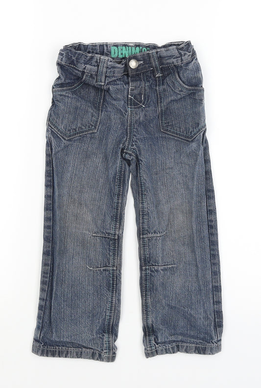 Denim Co Boys Blue   Straight Jeans Size 3-4 Years