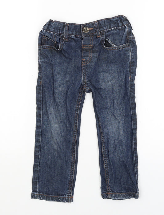 F&F Boys Blue   Straight Jeans Size 3-4 Years