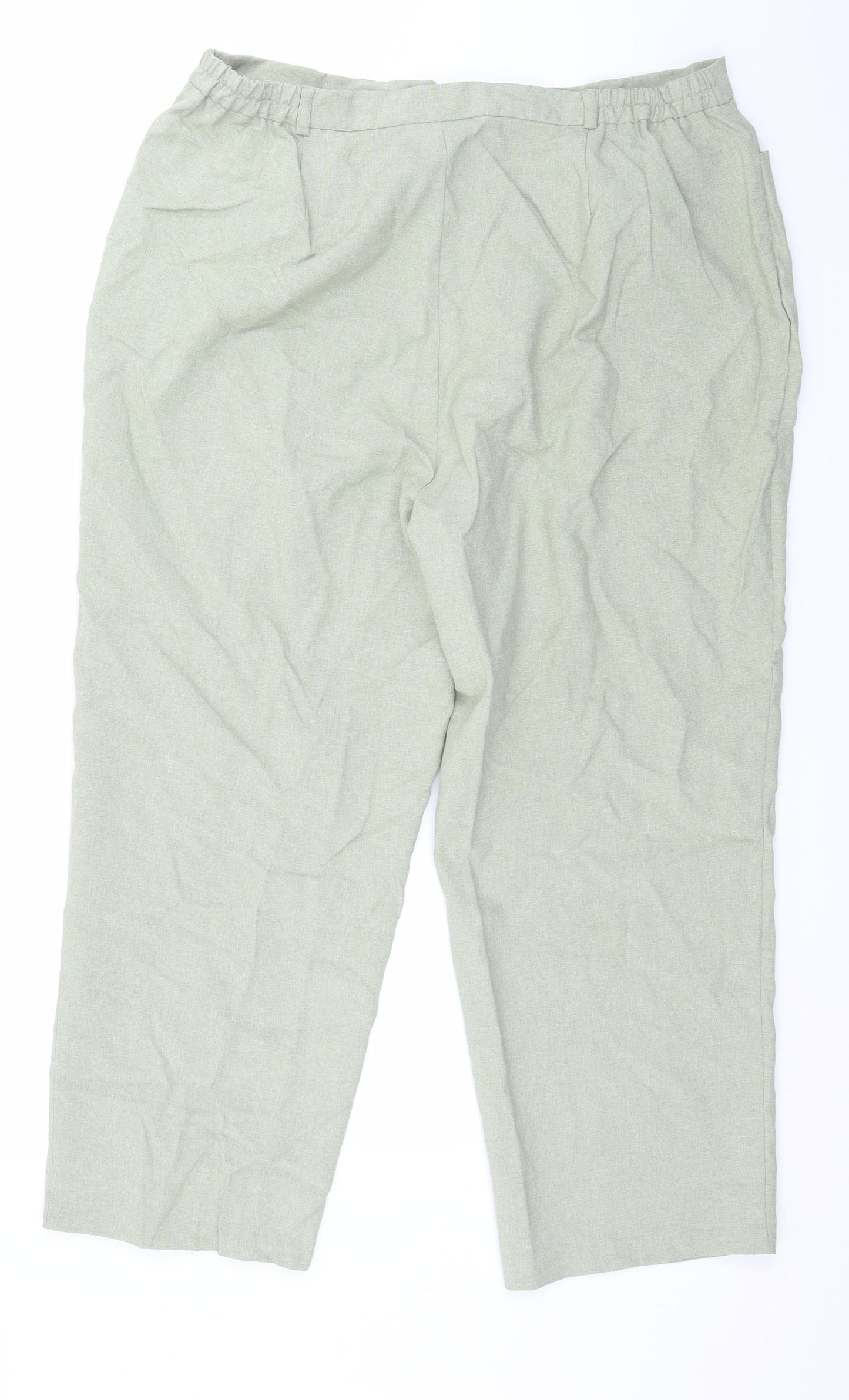 J.Frazer Womens Green   Trousers  Size 18 L26 in
