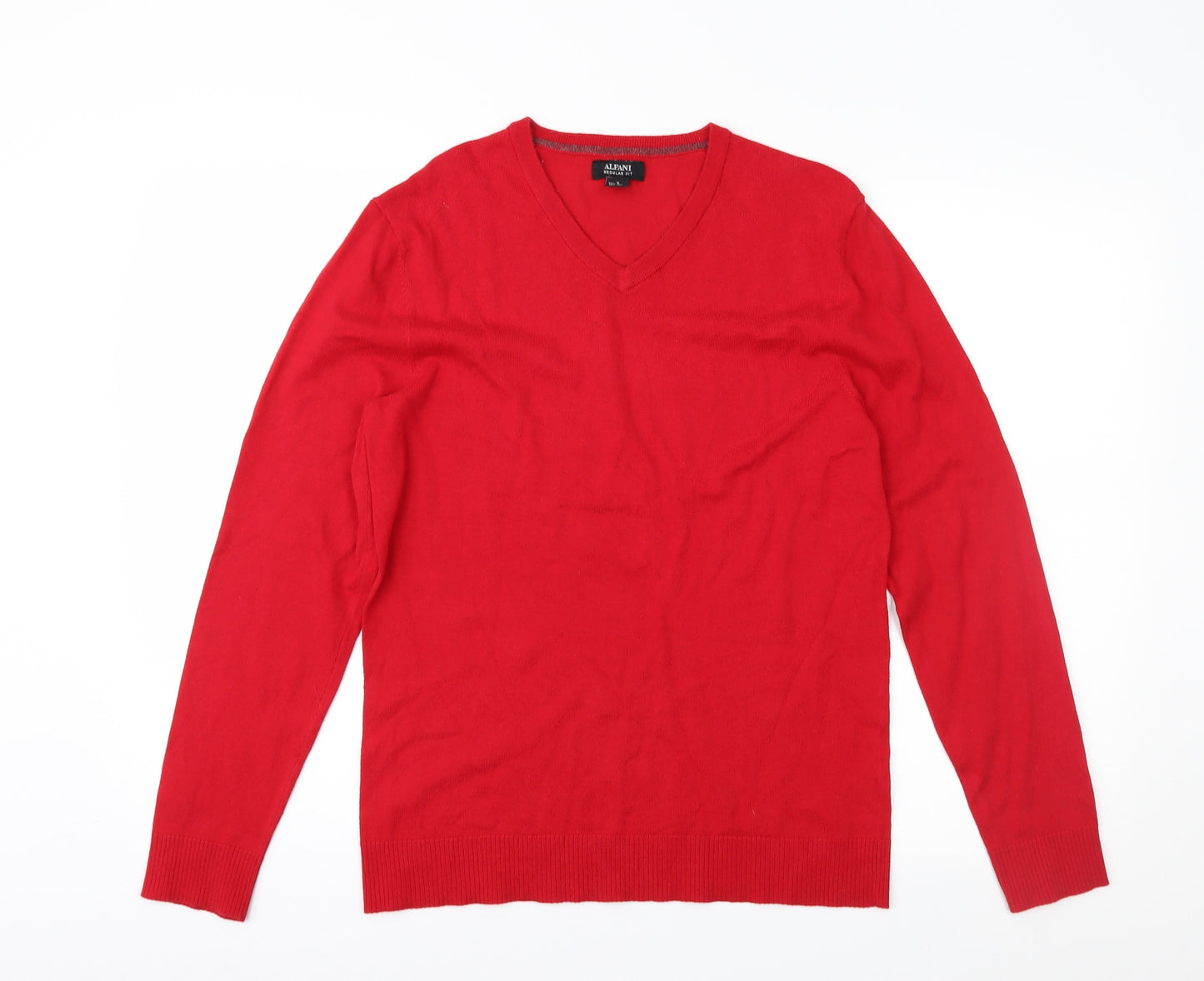Alfani Mens Red   Pullover Jumper Size S