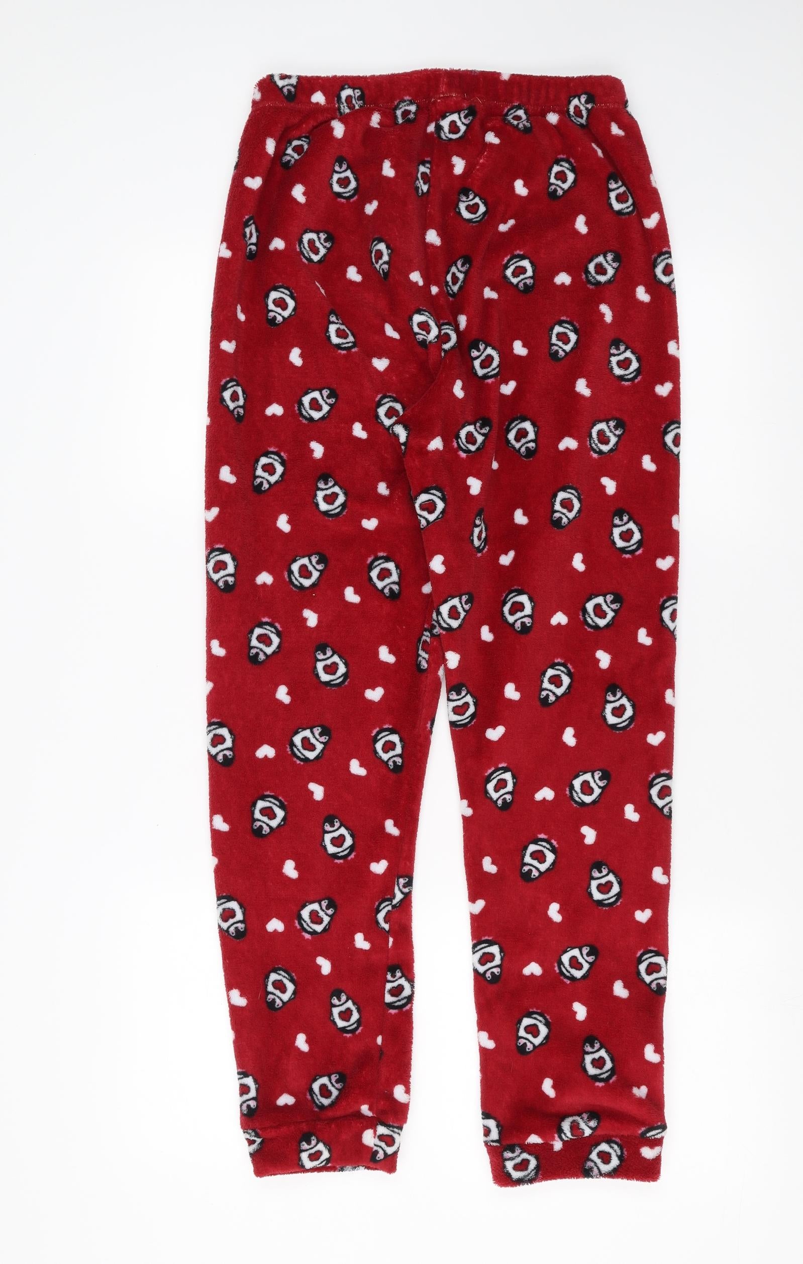 Solid red deals pajama pants