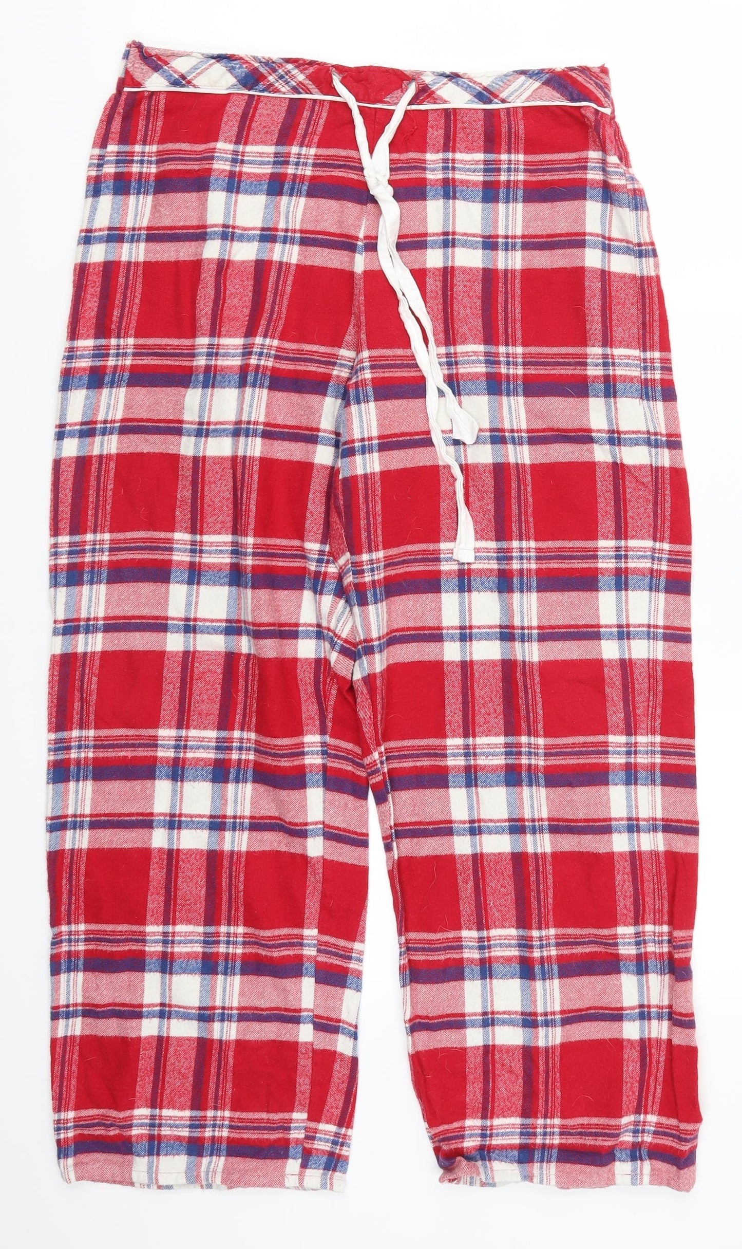 Cyberjammies Womens Red Check  Trousers  Size 12 L25 in - Loungewear