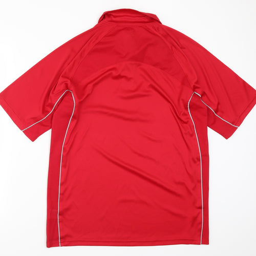 Tombo Mens Red    Polo Size L