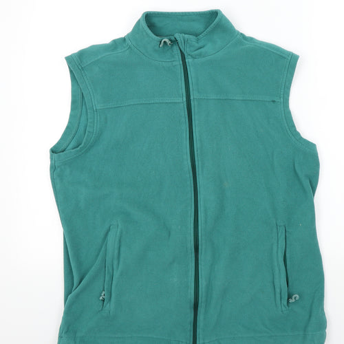 Crane Sports Womens Green   Jacket Waistcoat Size L