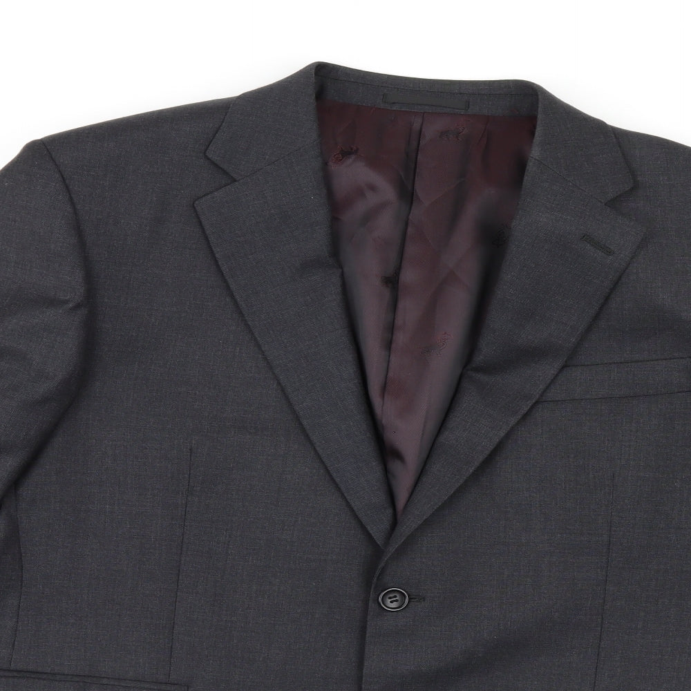 Chester Barrie Mens Grey   Jacket Suit Jacket