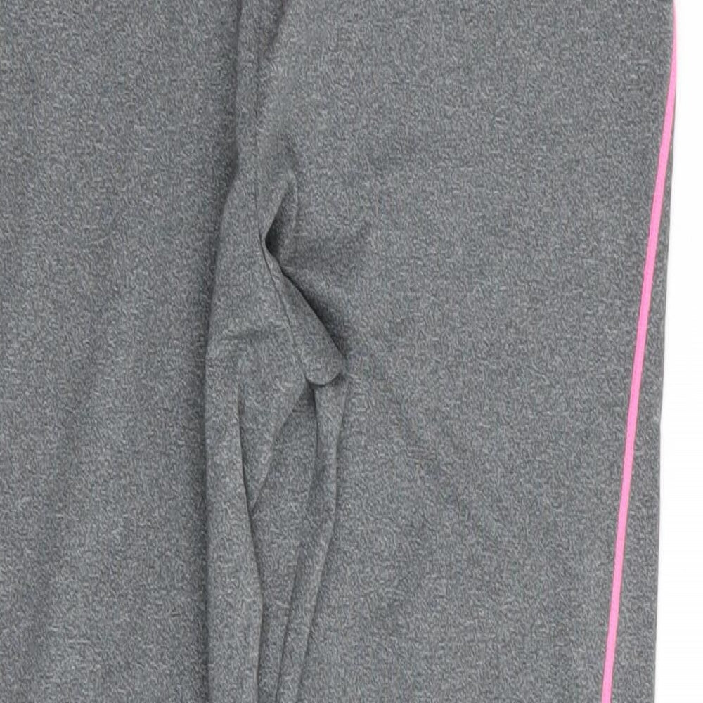 Avon Womens Grey   Capri Leggings Size 12 L20 in - Stretch waistband