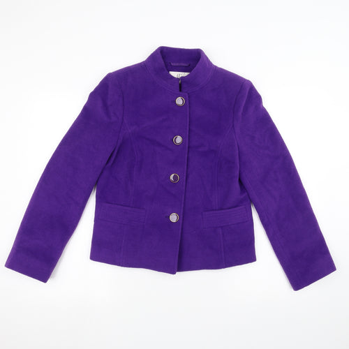 Country Club Womens Purple   Jacket  Size 10