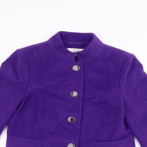 Country Club Womens Purple   Jacket  Size 10