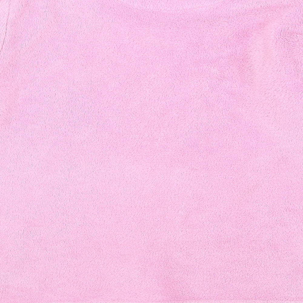 Primark Girls Pink  Fleece Top Pyjama Top Size 9-10 Years