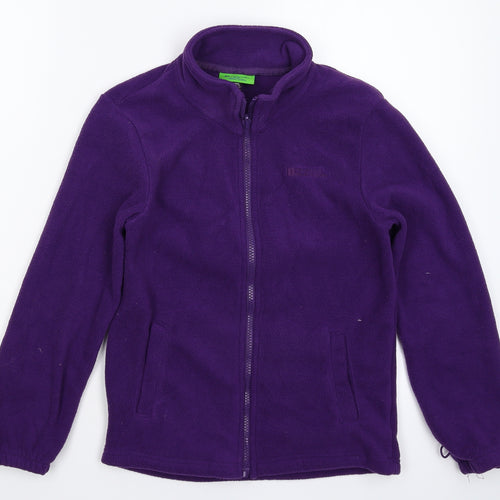 Mountain Warehouse Boys Purple  Fleece Jacket  Size 10 Years