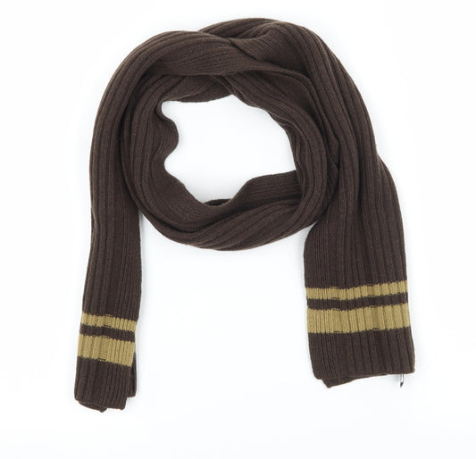 Gap Mens Brown  Knit Scarf  One Size