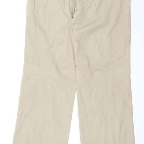 Cyrillus Womens Beige   Trousers  Size 12 L29 in