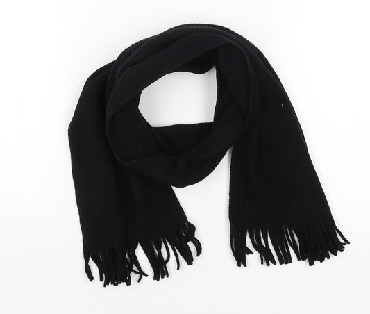 Preworn Unisex Black   Scarf  One Size