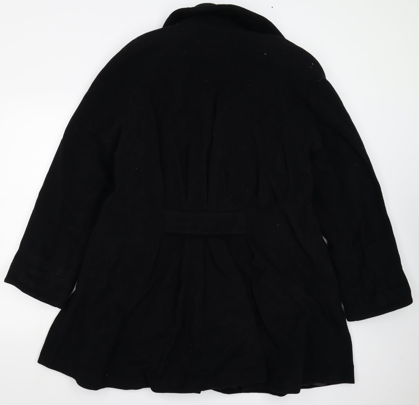 Cloud Nine Womens Black   Overcoat Coat Size M