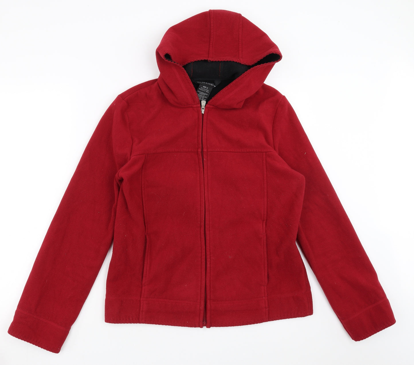 BC Clothing Womens Red  Fleece Jacket  Size M