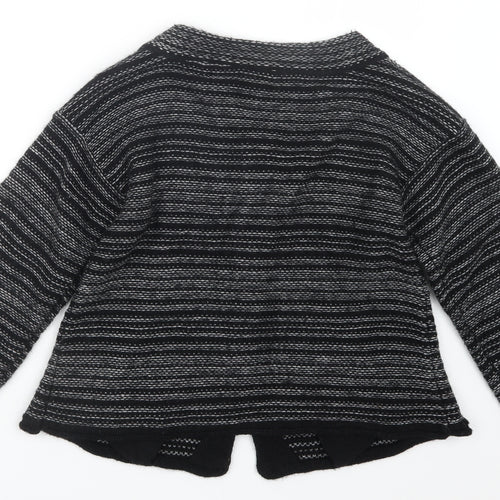 Modern Soul Womens Black  Knit Cardigan Jumper Size XS