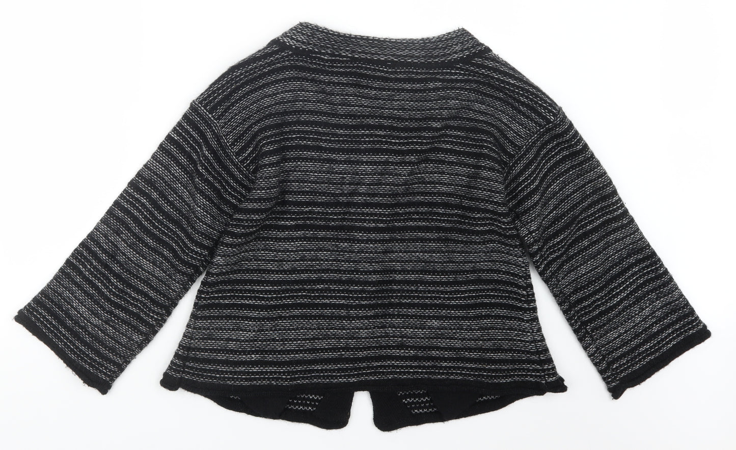 Modern Soul Womens Black  Knit Cardigan Jumper Size XS