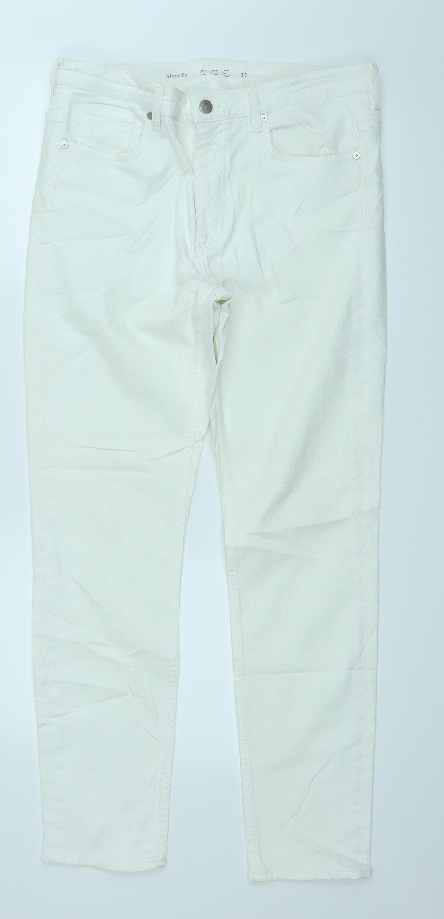 COS Womens White   Skinny Jeans Size 4 L27 in