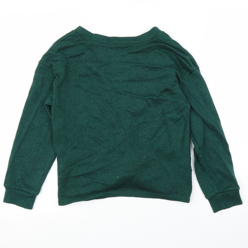 Lush Womens Green   Pullover Jumper Size XS