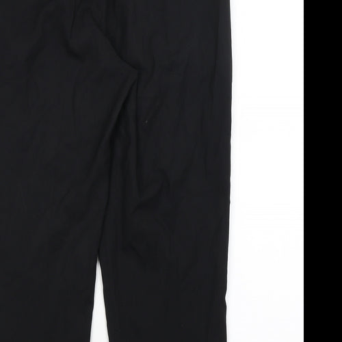Theory Womens Black   Cropped Trousers Size 6 L21.5 in
