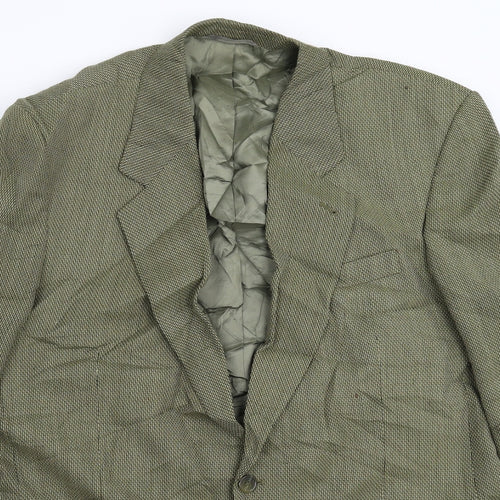 Periscope Mens Green   Jacket Suit Jacket Size 42