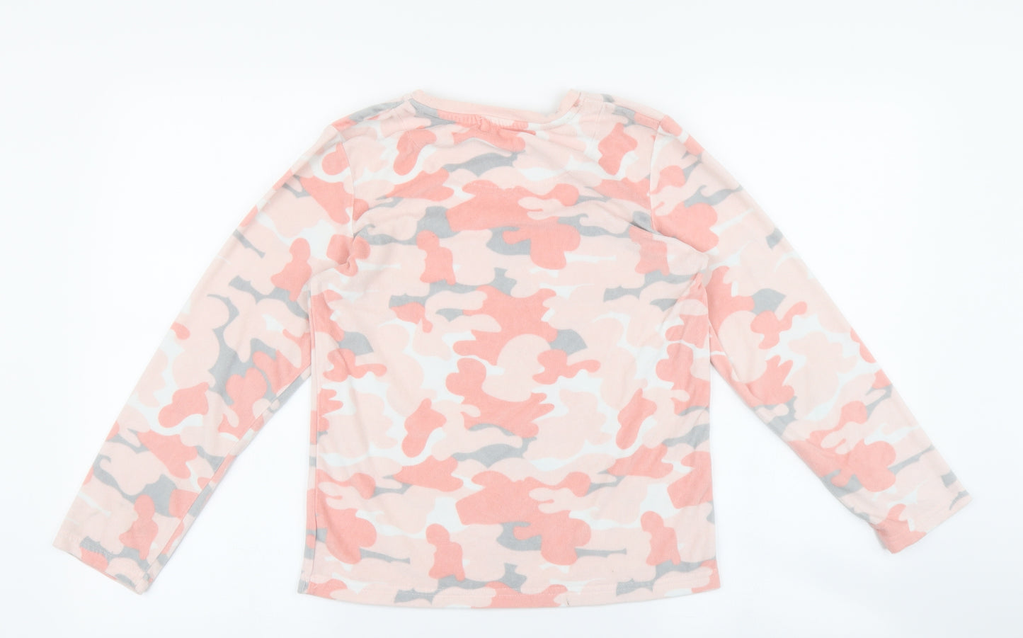 Primark Girls Pink Camouflage  Cami Pyjama Top Size 10-11 Years