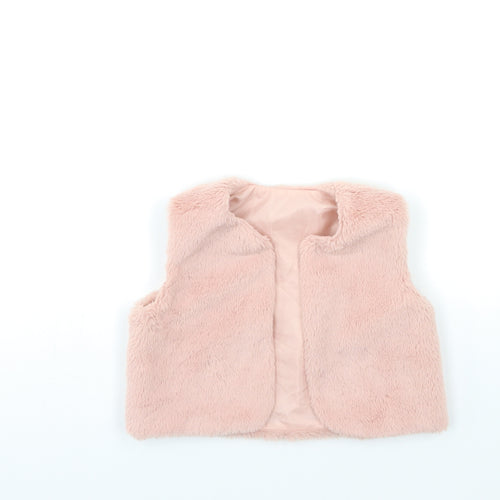 M&Co Girls Pink   Jacket  Size 3-4 Years