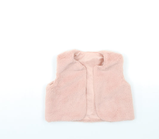 M&Co Girls Pink   Jacket  Size 3-4 Years