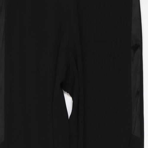 Halston Womens Black   Trousers  Size 6 L29 in - leg detail