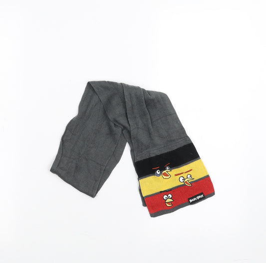 George Boys Grey   Scarf  One Size  - angry birds, 8-12 years