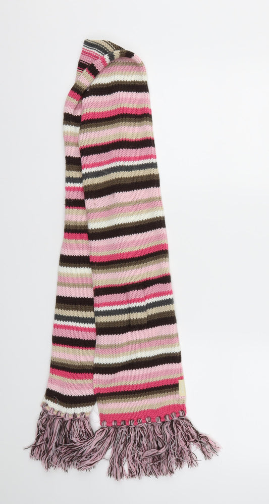 BRATS Girls Multicoloured Striped  Scarf Scarves & Wraps Size Regular