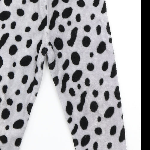 George Girls Grey Animal Print  Cami Pyjama Pants Size 3-4 Years