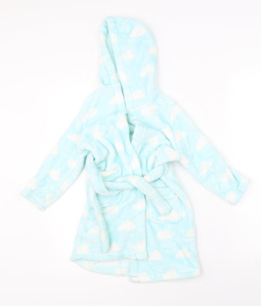 Marks & Spencer Boys Blue    Robe Size 3-4 Years