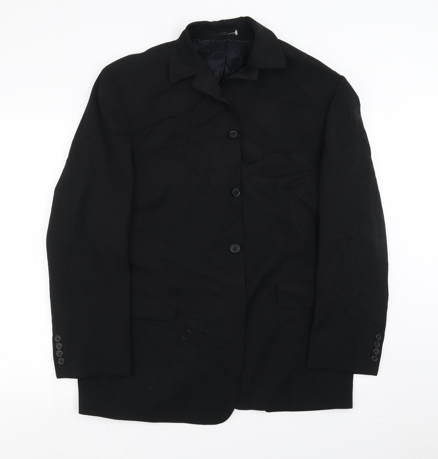 Wilson Mens Black   Jacket Suit Jacket Size 42