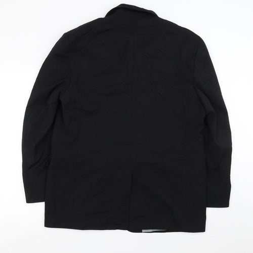 Wilson Mens Black   Jacket Suit Jacket Size 42