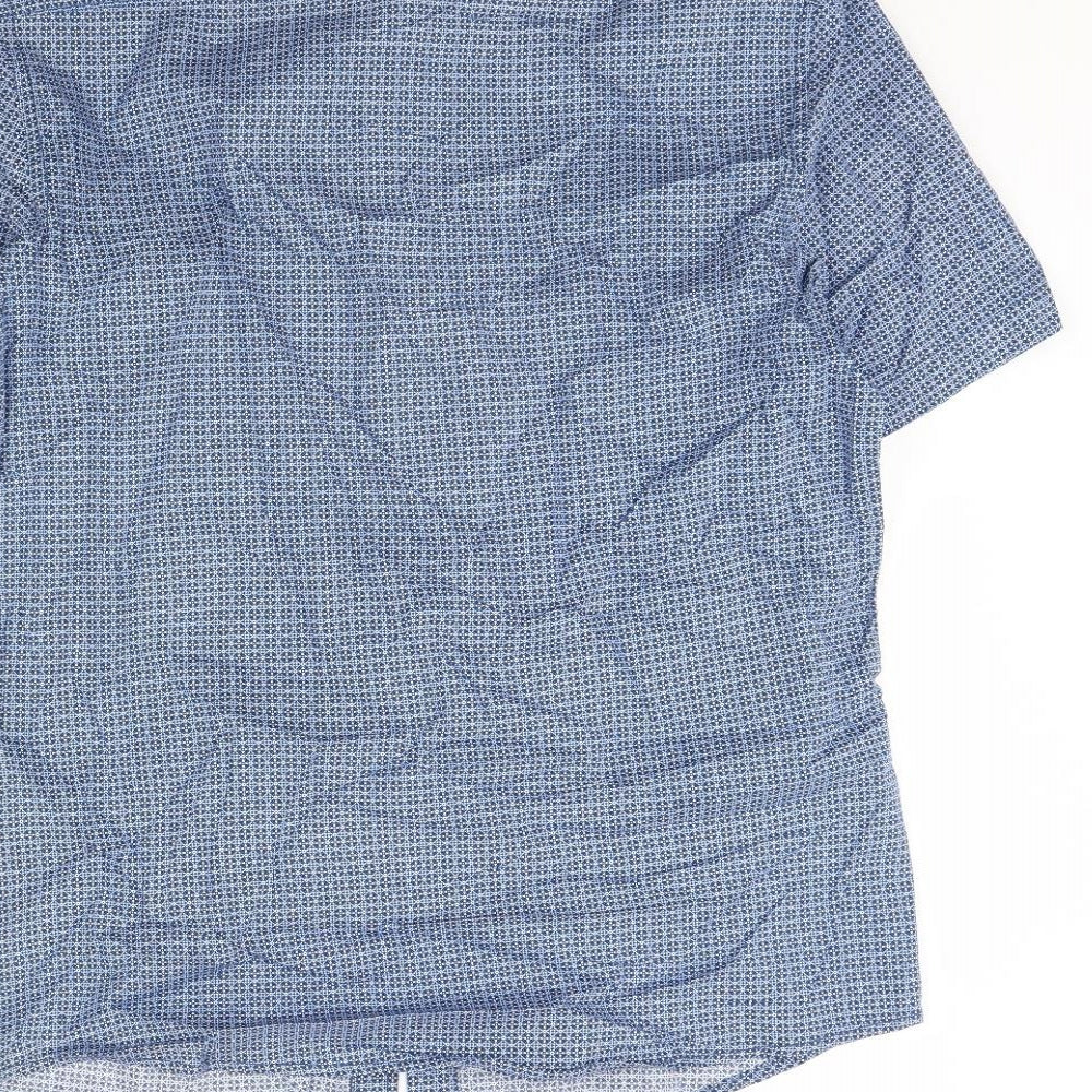 George Mens Blue    Dress Shirt Size S