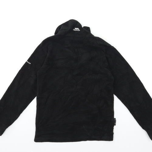 Trespass Boys Black  Fleece Jacket  Size 5-6 Years