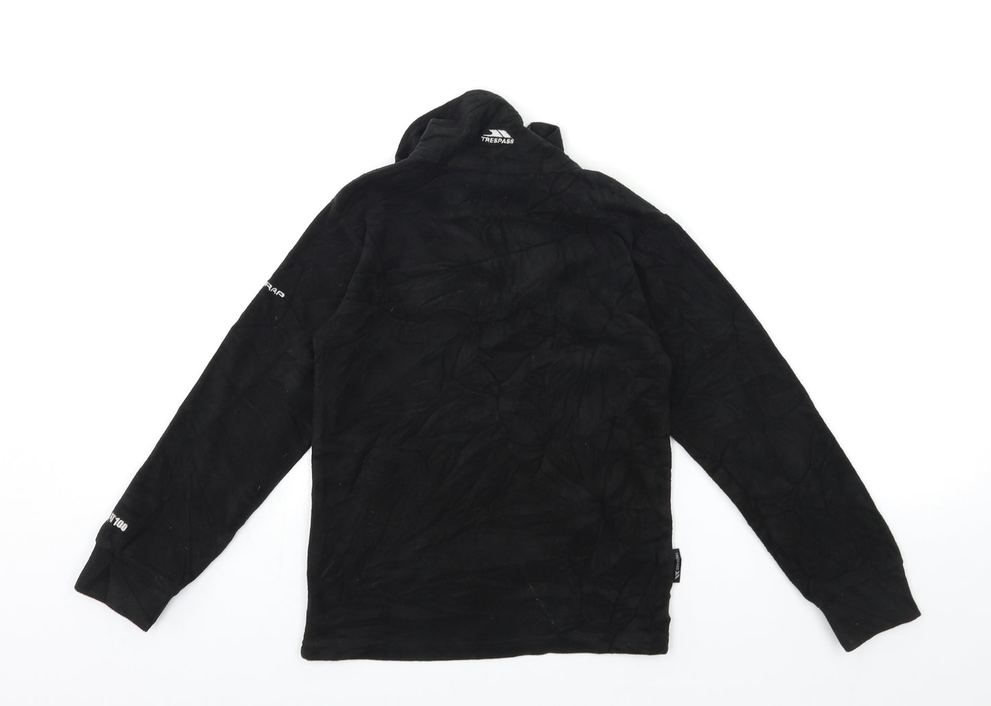 Trespass Boys Black  Fleece Jacket  Size 5-6 Years