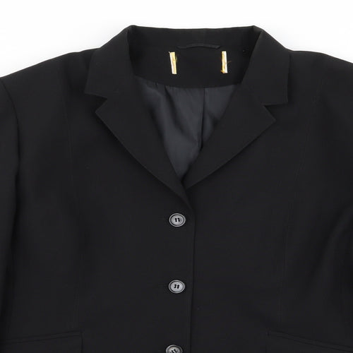 Preworn Womens Black   Jacket Blazer Size 20