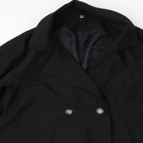 Rossetti  Womens Black   Jacket Coat Size 12