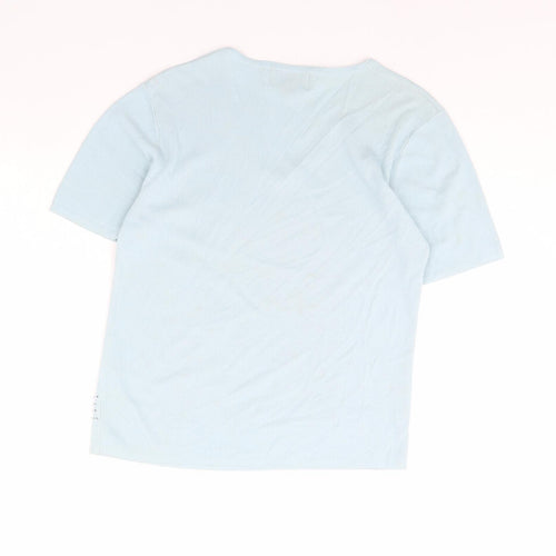 Eternal Womens Blue   Basic T-Shirt Size 14