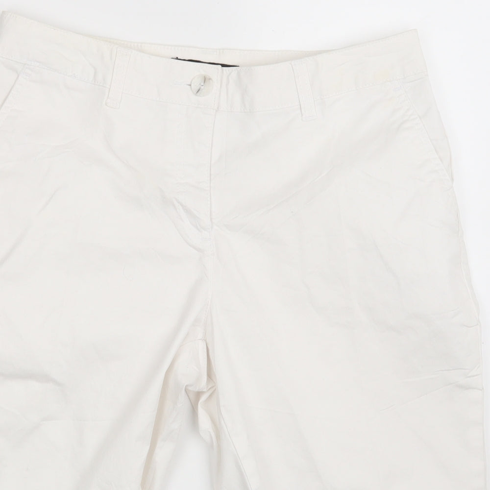 David Jones Womens White   Sweat Shorts Size 12