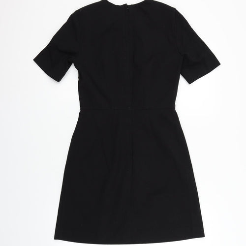 H&M Womens Black   Fit & Flare  Size 8