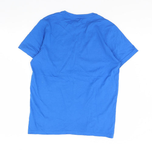 Preworn Mens Blue    T-Shirt Size M  - Forest gump