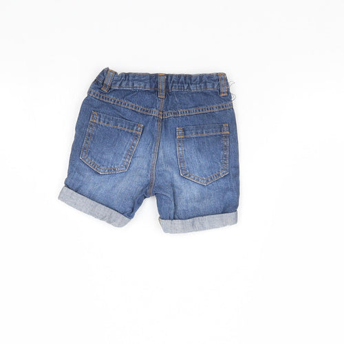 George Boys Blue   Chino Shorts Size 2 Years